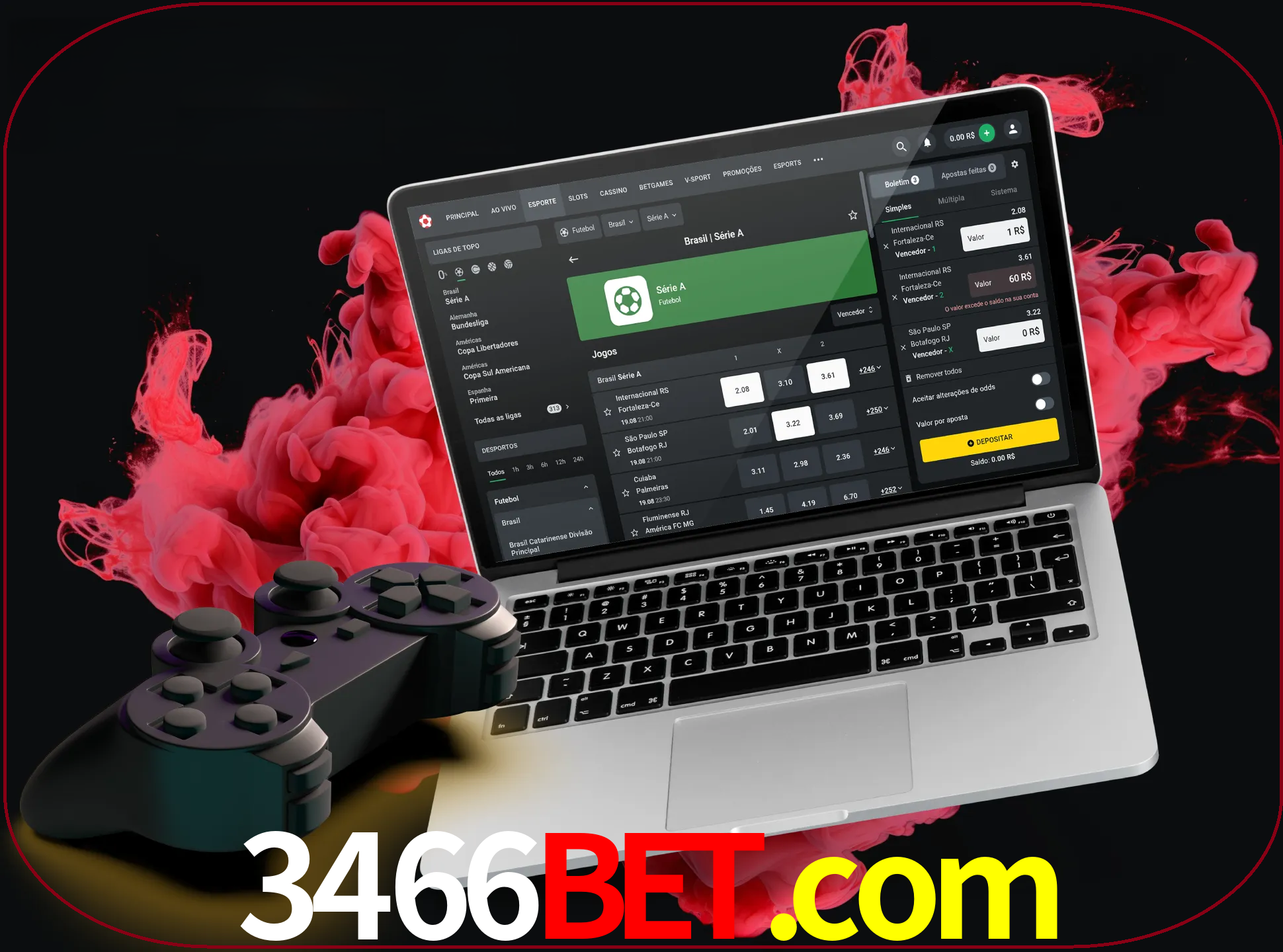 Visite a secção especial de jogos de vídeo em 3466bet para descobrir em que jogos pode apostar e ganhar muito dinheiro.